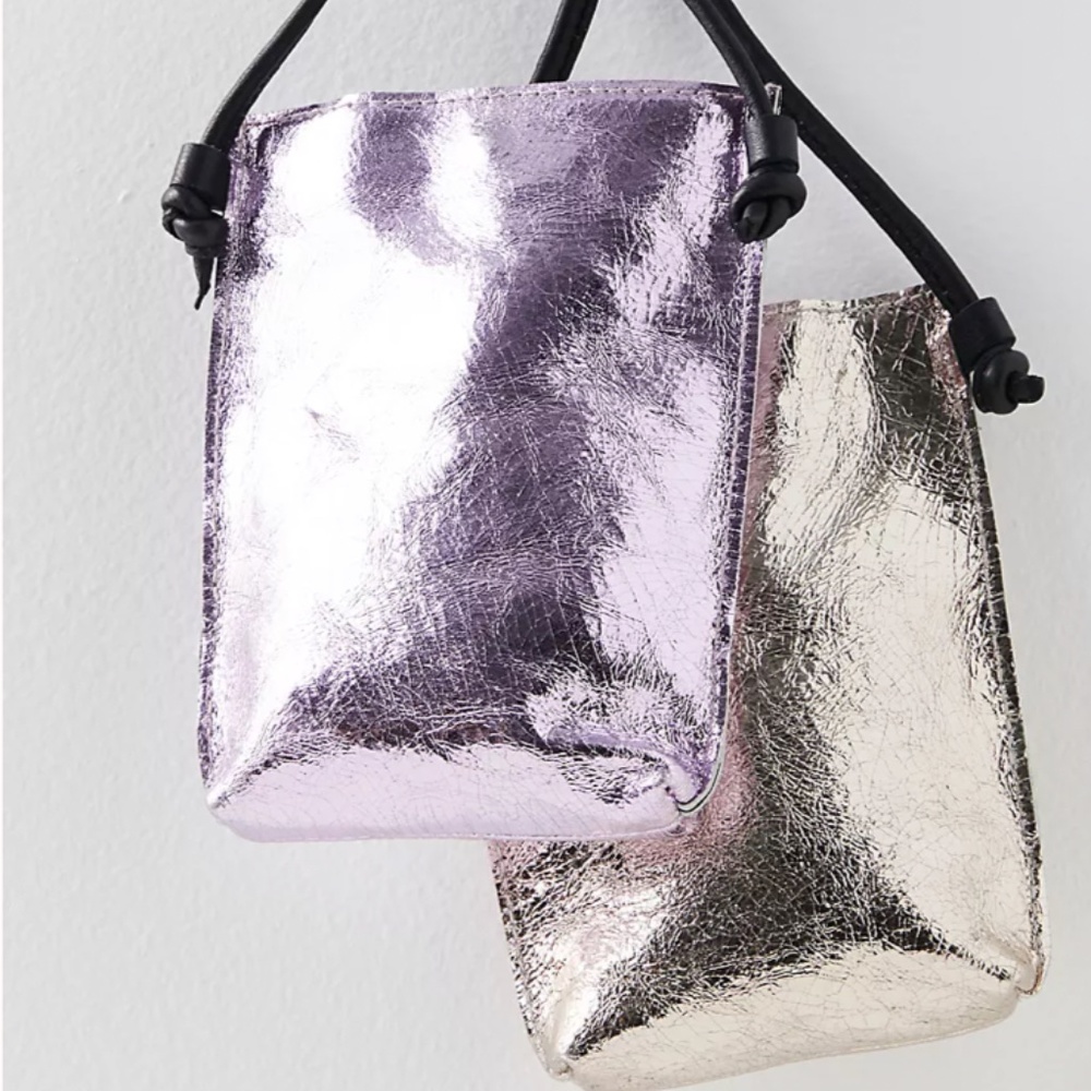 Free People Glitter Damsel Crossbody